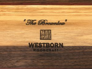 Brownlow Chopping Board with Engraved Logo