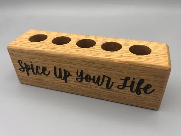 spice up your life test tube spice rack