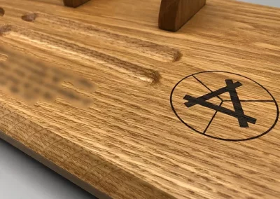 Handcraft Wooden Military Display Stand